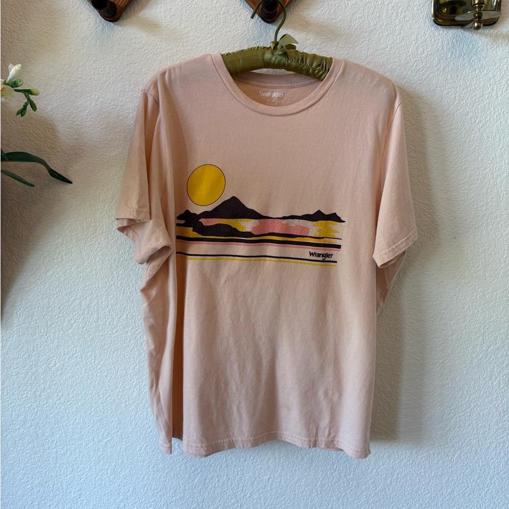 Wrangler Pink Graphic T-Shirt